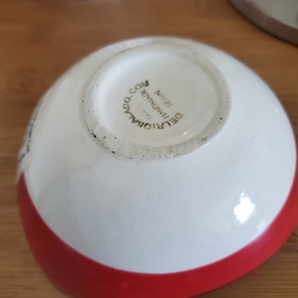 Del Rio Salado Ceramic Pottery Handmade in Spain Small Bowl 4"  7Oz - Picture 13 of 14